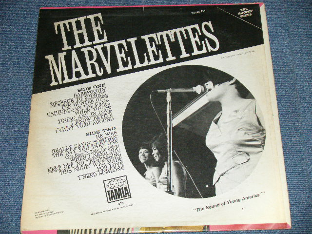 画像: THE MARVELETTES - THE MARVELETTES ( Ex+/Ex+++ A-6:Ex+ EDSP ) / 1967  US AMERICA ORIGINAL 1st Press "GLOBE Logo at Top Label"  MONO Used LP  