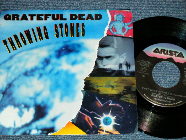 画像1: GRATEFUL DEAD - THROWING STONES  ( Ex+++/MINT-）/ 1987 US AMERICA ORIGINAL "PROMO Only Same Flip"  Used   7" 45 rpm Single with PICTURE SLEEVE 