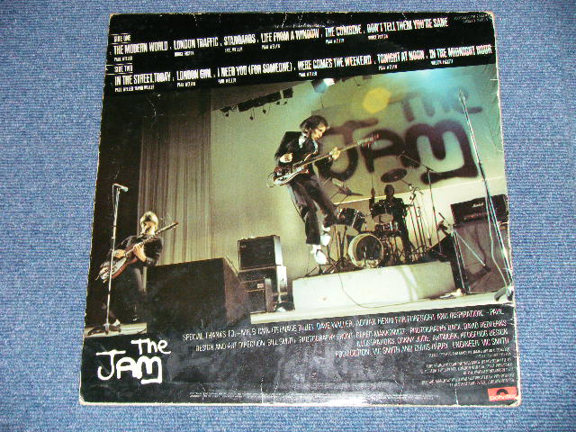 画像: THE JAM - THIS IS THE MODERN WORLD (Matrix # A//1 / B//1) ( Ex/Ex++) / 1977  UK ENGLAND ORIGINAL Used LP With ORIGINAL INNER SLEEVE 