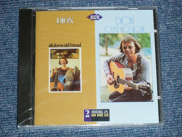 画像1: DION - SIT DOWN OLD FRIEND + YOU'RE NOT ALONE  : 2 in 1 (SEALED)   / 2004 UK ENGLAND "BRAND NEW SEALED" CD