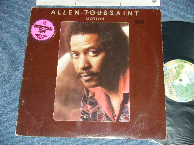 画像1: ALLEN TOUSSAINT -  MOTION ( Matrix # A) BSK-1-3142 LW 1 / B) BSK-2-3142 LW 2 ) (Ex+/MINT- )  / 1978 US AMERICA ORIGINAL "PROMO" Used  LP 