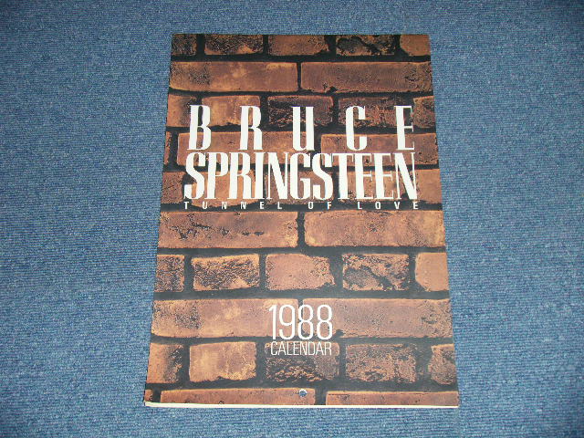 画像1: BRUCE SPRINGSTEEN -  TUNNEL OF LOVE 1988 CALENDAR (Ex+++) / 1988 JAPAN ORIGINAL "PROMO ONLY" Used Calendar