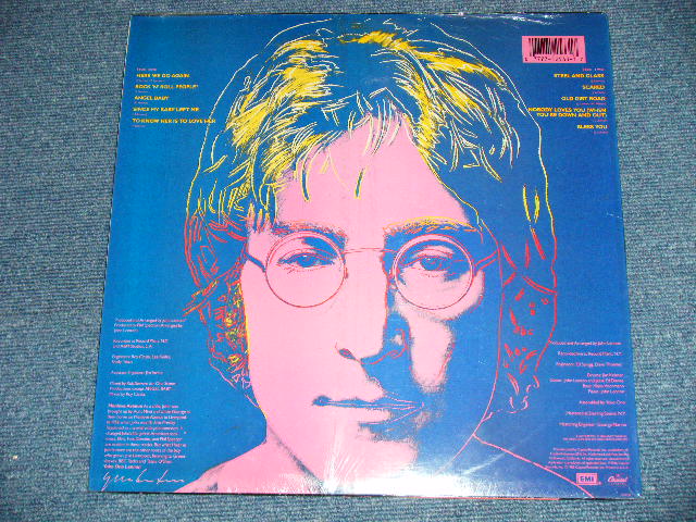 画像: JOHN LENNON of THE BEATLES - MENLOVE AVENUE (SEALED)   / 1986 US AMERICA ORIGINAL "BRAND NEW SEALED" LP 