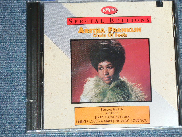 画像1: ARETHA FRANKLIN - CHAIN OF FOOLS  (SEALED :Cut Out ) / 1993 US AMERICA  ORIGINAL "Brand New Sealed" CD