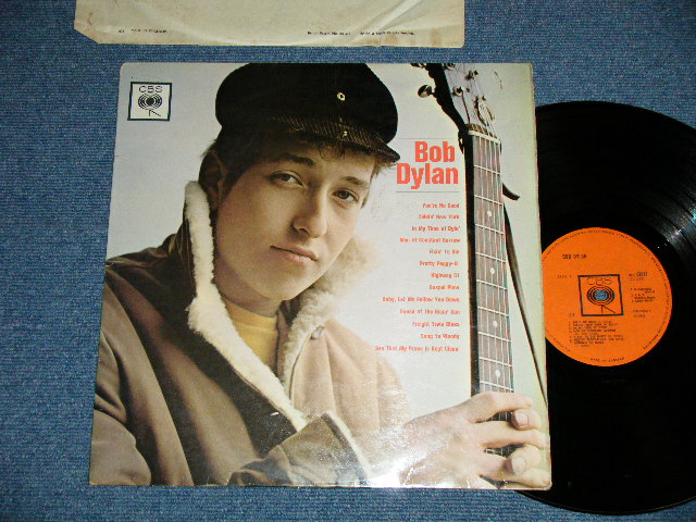 画像1: BOB DYLAN - BOB DYLAN ( Matrix # A) 3A-1/B) 3B-1) ( Ex++/Ex++ Looks:Ex+++ )  /  1962 UK ENGLAND ORIGINAL "MONO"  Used  LP