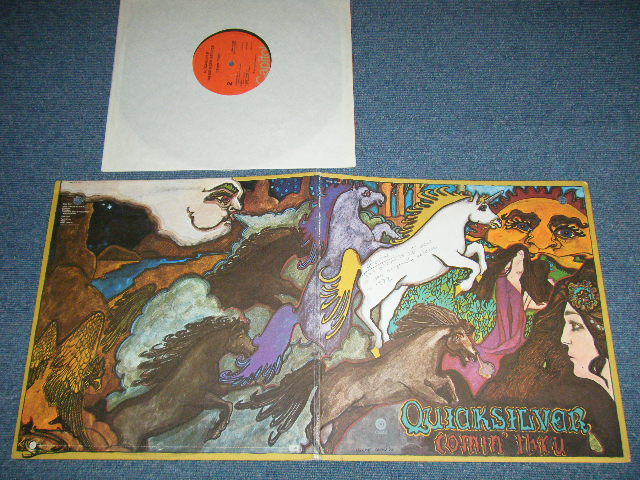 画像1: QUICKSILVER MESSENGER SERVICE - COMIN' THRU (F3 #2/F3 #2)  (Ex++/MINT-) / 1972-78 Version US AMERICA 2nd Press "ORANGE Label" "BB for PROMO"  Used LP