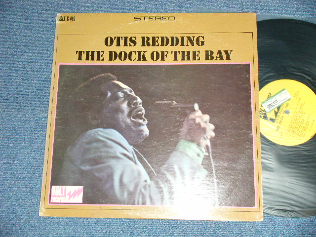 画像1: OTIS REDDING - THE DOCK OF THE BAY( Matrix #A) ST-VO-681225-E  LW  /B) ST-VO-681226-F  LW) (Ex/Ex+ STOL) / 1968 US AMERICA ORIGINAL "YELLOW w/ATCO at bottom Label"  Used  LP 