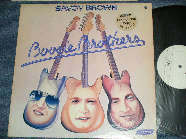 画像1: SAVOY BROWN - BOOGIE BROTHERS  (Ex++/Ex+++) / 1974 US AMERICA   ORIGINAL "PROMO TEST PRESS" Used LP 