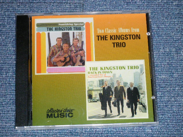 画像1: KINGSTON TRIO - SOMETHING SPECIAL + BACK IN TOWN (2 in 1 + Bonus)  (SEALED) / 2000 US AMERICA RORIGINAL  "Brand New SEALED"  CD