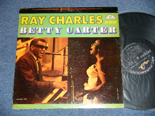 画像1: RAY CHARLES and BETTY CARTER - RAY CHARLES and BETTY CARTER ( Ex/Ex  EDSP)  / 1961 US AMERICA ORIGINAL 1st Press "BLACK Label" STEREO Used LP 