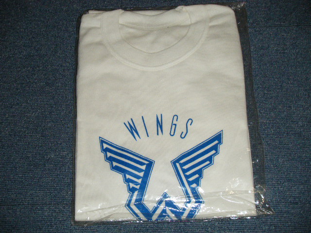 画像1: WINGS,PAUL McCARTNEY THE BEATLES - PROMO ONLY T-SHIRT / Maybe 1977   JAPAN "PROMO ONLY" "BRAND NEW" T-SHIRT