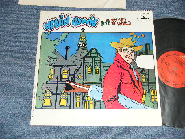 画像1: DAVID BOWIE - THE MAN WHO SOLD THE WORLD (Matrix # A) SR-61325-A  M2 /B) SR-61325-B  M1  )  (Ex++/Ex+++)  /  1971 US AMERICA ORIGINAL? "RED LABEL" Used LP