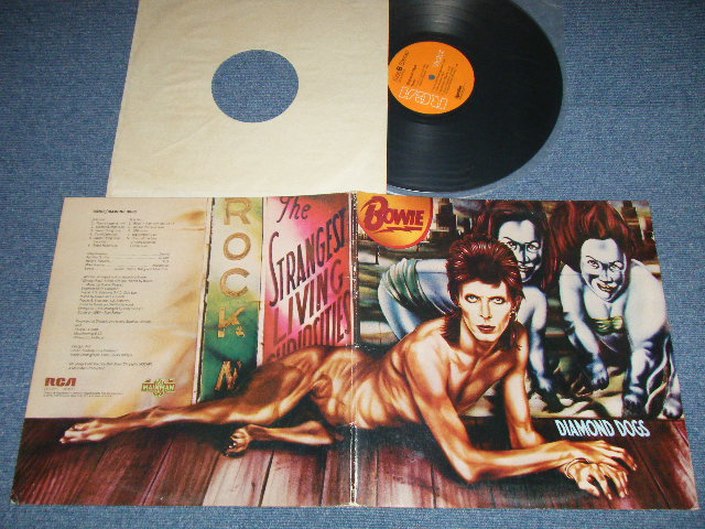 画像1: DAVID BOWIE - DIAMOND DOG (Matrix #   A) A   STERLING /B) B   STERLING )  (Ex++/MINT-)  /  1974  US AMERICA ORIGINAL Used LP