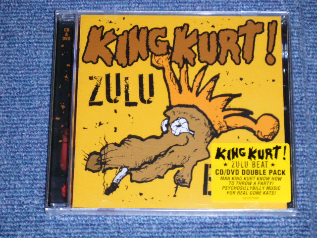 画像1: KING KURT! - ZULU BEAT (CD+DVD Set)  (SEALED)  / 2012 EUROPE  ORIGINAL "Brand New SEALED" CD + DVD   