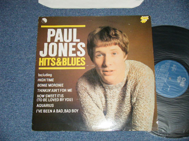 画像1: PAUL JONES of MANFRED MANN - HITS & BLUES ( Ex++/MINT-)  / 1980 UK ENGLAND ORIGINAL Used LP 
