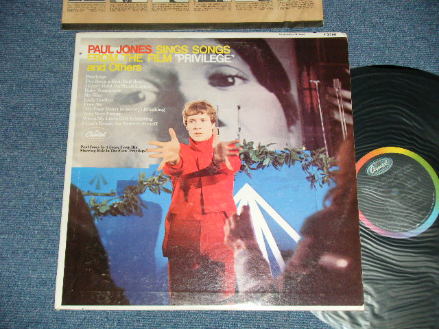 画像1: ost PAUL JONES of MANFRED MANN - PRIVILEGE  (Matrix #    G2 / G2  ) (Ex++/MINT WOBC, BB)  / 1967 US AMERICA ORIGINAL "MONO"  Used LP