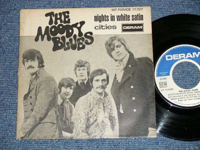 画像1: THE MOODY BLUES - NIGHTS IN WHITE SATIN : CITIES (Ex+/Ex)   / 1967 FRANCE FRENCH  ORIGINAL  UIsed 7"Single