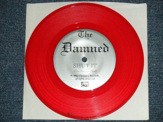 画像1: The DAMNED - SHUT IT (NEW) / 1996 UK ENGLAND ORIGINAL  "RED WAX Vinyl"  "BRAND NEW"  7"  Single 
