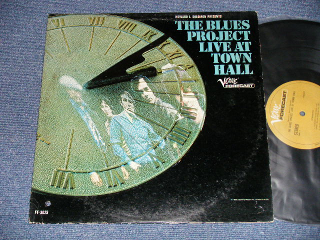 画像1: THE BLUES  PROJECT - LIVE AT TOWN HALL ( Ex/Ex+++ BB Hole for PROMO ) / 1967 US AMERICA ORIGINAL PROMO MONO + STEREO  Used LP 