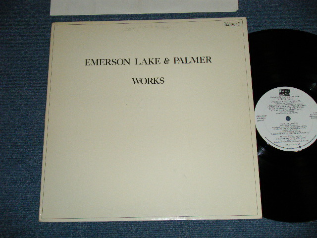 画像1: E L & P EMERSON LAKE & PALMER - WORKS VOL.2  (Matrix #A) ST-A-773933-C ▵22848 (5)   ATLANTIC STUDIOS D.K. /  B) ST-A-773934-CC  ▵22848-X (4)  ATLANTIC STUDIOS D.K.)  ( Ex++/MINT- ) /  1977 US AMERICA ORIGINAL Used LP 