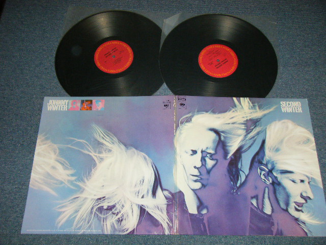 画像1: JOHNNY WINTER -  SECOND WINTER ( Matrix # G1A G1/G1B  G1/G1E  G1 ) (Ex+++/MINT-) /  Late 1970's US AMERICA  REISSUE Used  2 LP's With 3 SIDED 