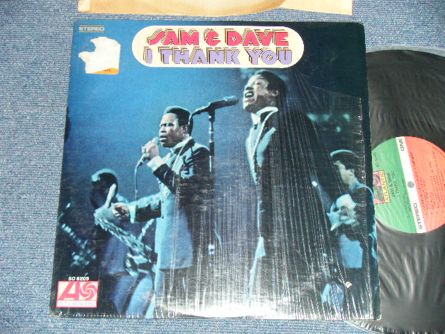 画像1: SAM & DAVE - I THANK YOU  ( Matrix #A) ST-A-681431-AA ▵12507 /B)ST-A-681432-AA ▵12507-x)  ( Ex+/Ex+ Looks*Ex ) / 1968  US AMERICA ORIGINAL 2nd Press "1841 BROADWAY GREEN and RED LABEL" Used LP 