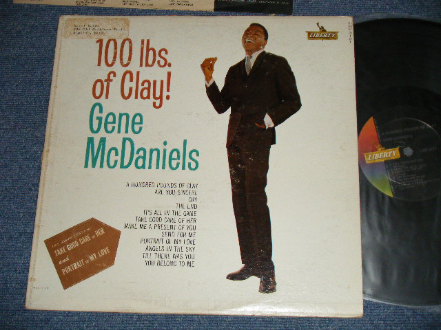 画像1: GENE McDANIELS (EUGENE MCDANIELS) - 100 lbs.OF CLAY! ( Ex-/Ex- VG+++ STOFC,EDSP)  / 1961  US AMERICA ORIGINAL  MONO Used LP   