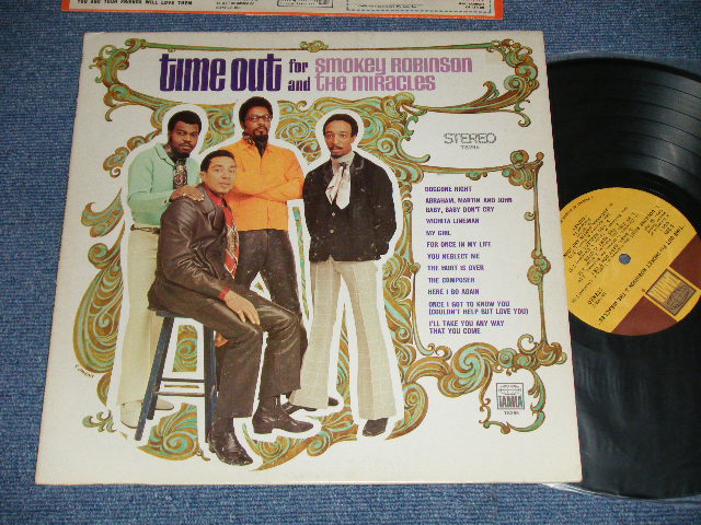 画像1: SMOKEY ROBINSON and The MIRACLES - TIME OUT (Ex++Ex++) / 1969 US AMERICA ORIGINAL STEREO   Used LP