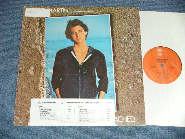 画像1: RICCI MARTIN - BEACHED  (Prod. by  CARL WILSON of The BEACH BOYS) ( Ex+/MINT-) / 1977 US AMERICA  ORIGINAL  "PROMO" Used LP