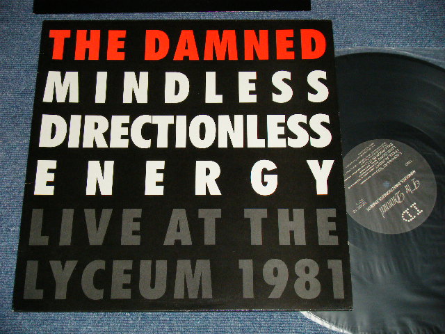 画像1: The DAMNED - MINDLESS, DIRECTIONLESS, ENERGY (Ex+++/MINT-) /  1987 UK ENGLAND  ORIGINAL Used LP