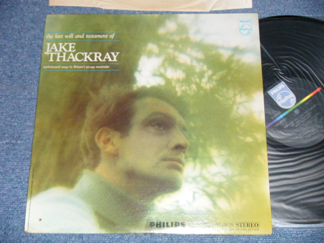 画像1: JAKE THACKRAY - THE LAST WILL AND TESTAMENT OF(Ex+++/MINT-)  / 1967 US AMERICA  ORIGINAL STEREO Used LP 