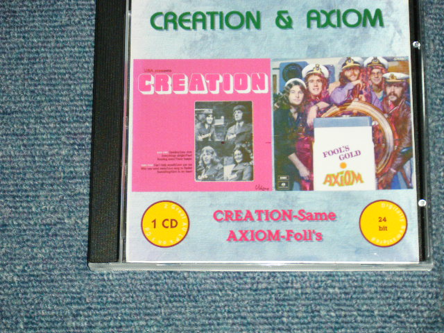 画像1: CREATION + AXIOM - CREATION + FOOL'S GOLD  (NEW) / GERMAN "Brand New" CD-R 