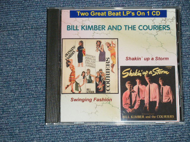 画像1: BILL KIMBER AND THE COURIERS - SWINGING FASHION + SHAKIN' STORM   (NEW) / GERMAN "Brand New" CD-R 