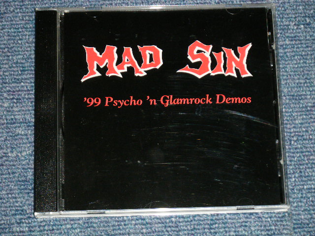 画像1: MAD SIN - '99 PSYCHO 'N GLAMROCK DEMOS ( MINT/MINT)   /  GERMANY ORIGINAL  Used CD 