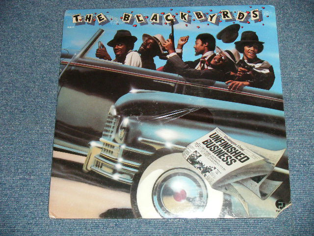 画像1: BLACKBYRDS - UNFINISHED BUSINESS  (SEALED Cut Out) / 1976 US AMERICA ORIGINAL "BRAND NEW SEALED"  LP 