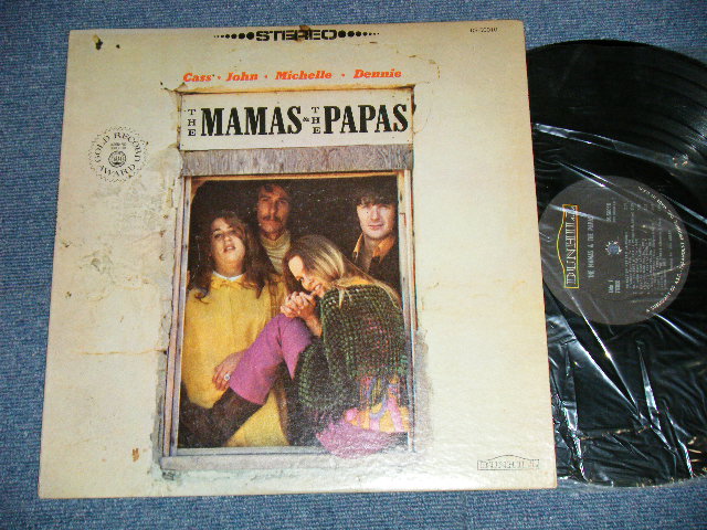 画像1: The MAMAS & The PAPAS -  The MAMAS & The PAPAS  CASS JOHN MICHELLE DENNIS  (Matrix # A) S-50010 A-1B  / B) S-50010 B-1B  )(Ex+++/MINT- ) / 1966 US AMERICA ORIGINAL "2nd Press Cover"  "STEREO" Used  LP 