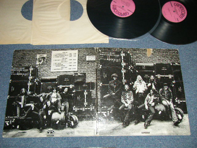 画像1: THE ALLMAN BROTHERS BAND - AT FILLMORE EAST ("PRESSWELL Press") (VG/Ex+++ TEAROFC,WTDMG) / 1971 US AMERICA ORIGINAL "RECORD CLUB OF AMERICA"version  "PINK Label" Used  2LP's 