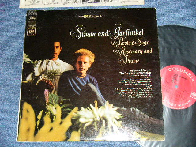 画像1: SIMON & GARFUNKEL - PARSLEY, SAGE,ROSEMARY And THYME ( Matrix Number : A) 1F / B) 1F)  (Ex++/Ex  EDSP, SWOBC, SWOL) / 1966 US ORIGINAL "360 SOUND Label"  STEREO Used LP