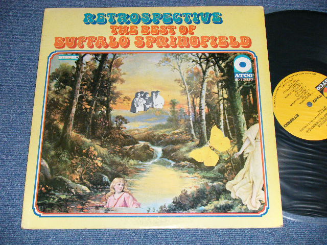 画像1: BUFFALO SPRINGFIELD -  RETROSPECTIVE THE BEST OF ( MATRIX # A) ST-C-681503-1A CT   B) ST-C-681504-1B ) ( Ex/Ex++ Looks:Ex++ EDSP )  / 1969 US AMERICA ORIGINAL 1st Press "YELLOW Label" " 1841 BROADWAY Label"    Used LP 