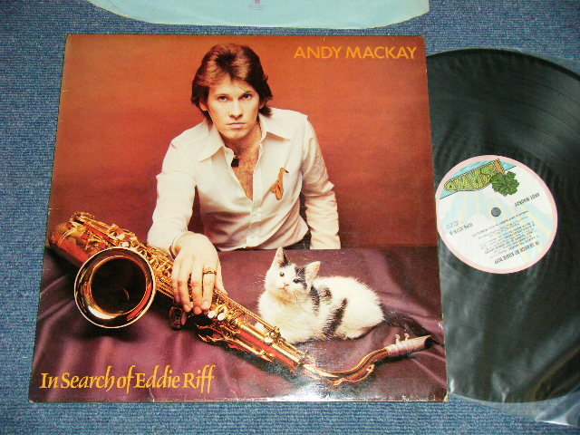 画像1: ANDY MACKAY of ROXY MUSIC'S SAX Player  - IN SEARCH OF TEDDIE RIFF ( Ex++/Ex+++) / 1974 UK ENGLAND ORIGINAL 1st Press "PINK RIM Label"  Used LP 