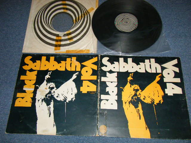 画像1: BLACK SABBATH - VOL.4  (Matrix # 1//1 : 2//1) (VG++/Ex++ EDSP, TEAR OFC,) /  1972  UK ENGLAND ORIGINAL "SWIRL Label" Used LP 