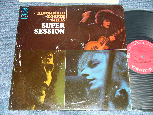 画像1: MIKE BLOOMFIELD + AL KOOPER + STEVE STILLS - SUPER SESSION (Matrix # A:1B/B:1D) (Ex/Ex++ B-1:Ex+) / 1968  US AMERICA  1sT Press "360 SOUND Label" Used LP 