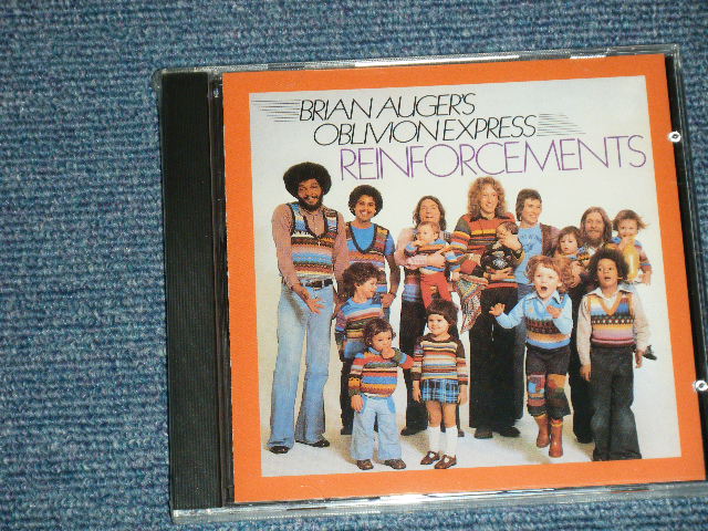 画像1: BRIAN AUGER'S OBLIVION EXPRESS - REINFORCEMENTS  ( SEALED ) / 1996 US AMERICA ORIGINAL "BRAND NEW SEALED" CD