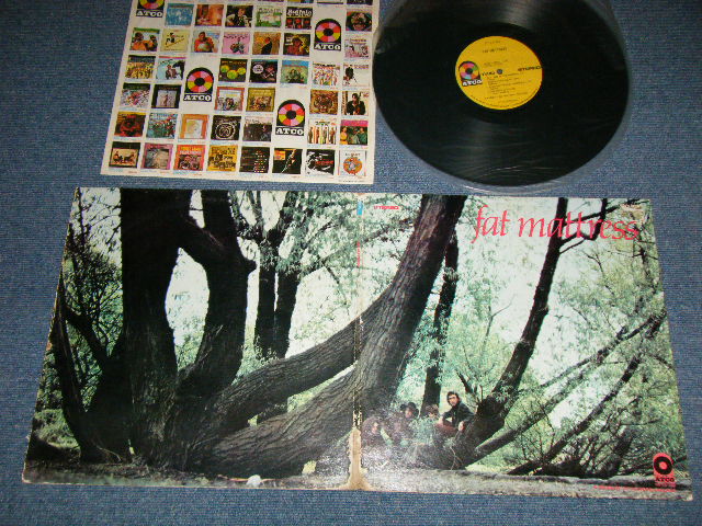 画像1: FAT MATTRESS - FAT MATTRESS (Ex/Ex++ B-4:VG++)   / 1969 US AMERICA ORIGINAL 1st Press "YELLOW Label" "1841 BROADWAY Label"  Used LP