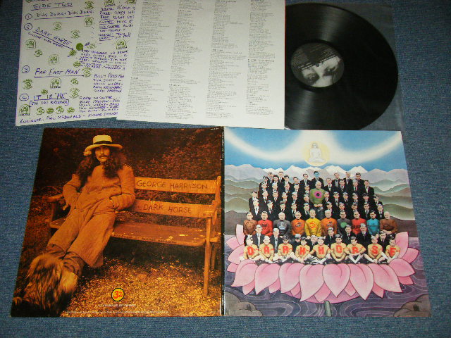 画像1: GEORGE HARRISON - DARKHORSE ( Matrix #  A) 1-3418-Z-5  B) SMAS-2-3418-Z-10 )  (MINT-/MINT)  / 1974 US AMERICA ORIGINAL Used LP 