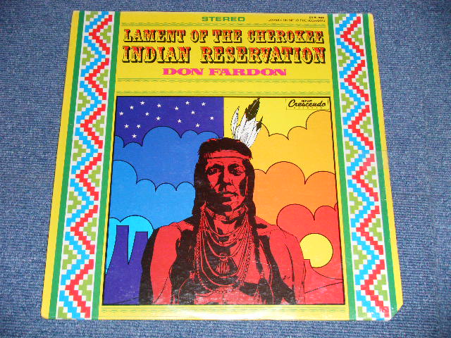 画像1: DON FARDON  - LAMENT OF THE CHEROKEE INDIAN RESERVATION  (SEALED Cut Out ) / 1968 US AMERICA ORIGINAL "BRAND NEW SEALED"  LP 