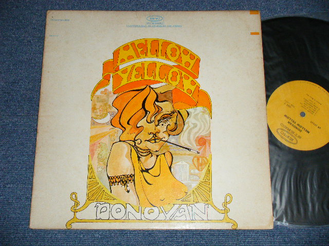 画像1: DONOVAN - MELLOW YELLOW ( Matrix # A)XSB 115712-1A   B)XSB 115713-1A  ) (Ex-/VG+++)  / 1967  US AMERICA ORIGINAL  "YELLOW Label" Used LP