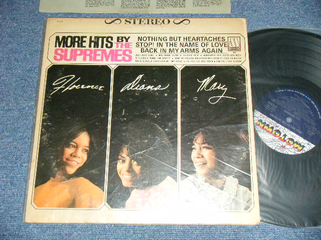 画像1: THE SUPREMES -  MORE HITS BY THE SUPREMES  (Ex-/Ex++ EDSP )  / 1965 US AMERICA ORIGINAL STEREO  Used LP