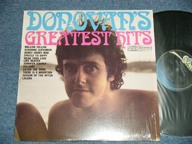 画像1: DONOVAN - GREATEST HITS ( Matrix # A)XSB 138953-G2B  B)XSB 138954-G2B  ) (MINT/MINT-)  / Late 1970's   US AMERICA  "DARK BLUE Label" Used LP