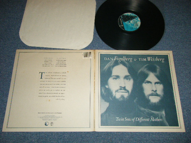 画像1: DAN FOGELBERG  & TIM WEISBERG - TWIN SONS OF DIFFERENT MOTHER  ( Ex++/MINT-) / 1978 US AMERICA ORIGINAL Used LP 